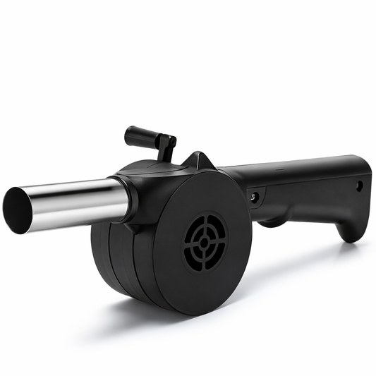 Hand-Crank Braai Fire Blower – Portable Fire Starter for Braai, Camping & Outdoor Gifts